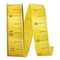 JAM Paper 7/8" x 25yd. Dyna Yellow Ruler Ribbon